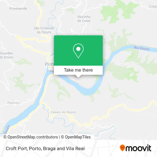 Croft Port map