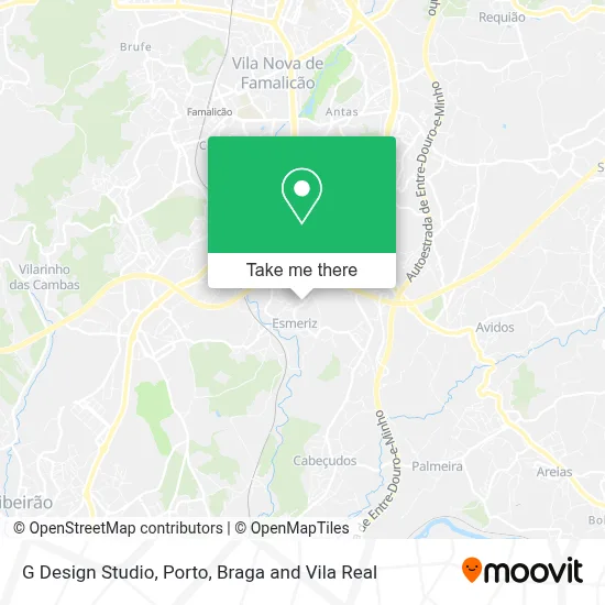 G Design Studio map
