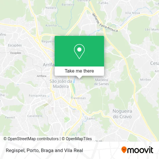 Regispel map