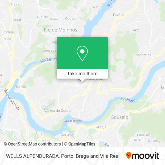 WELLS ALPENDURADA map