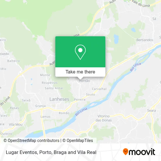 Lugar Eventos map