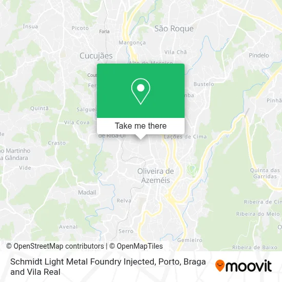 Schmidt Light Metal Foundry Injected map