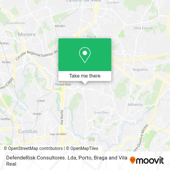 DefendeRisk Consultores. Lda map