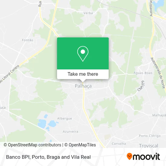 Banco BPI map