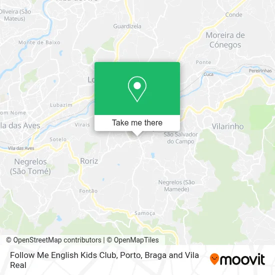 Follow Me English Kids Club map