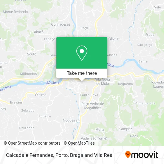 Calcada e Fernandes map
