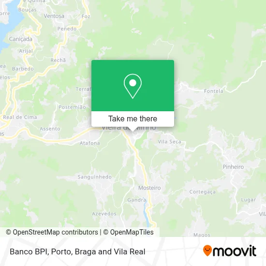 Banco BPI map
