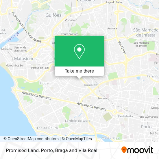Promised Land map