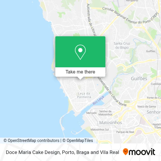 Doce Maria Cake Design map