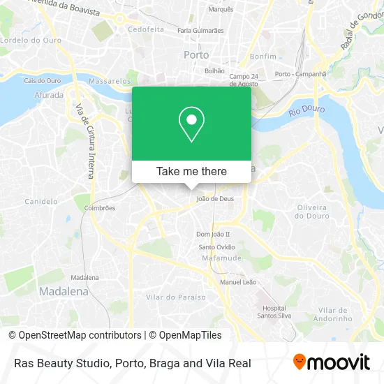Ras Beauty Studio mapa