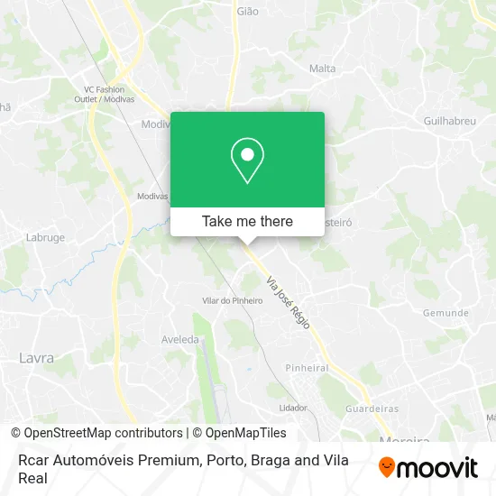 Rcar Automóveis Premium map