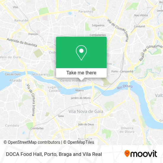 DOCA Food Hall map