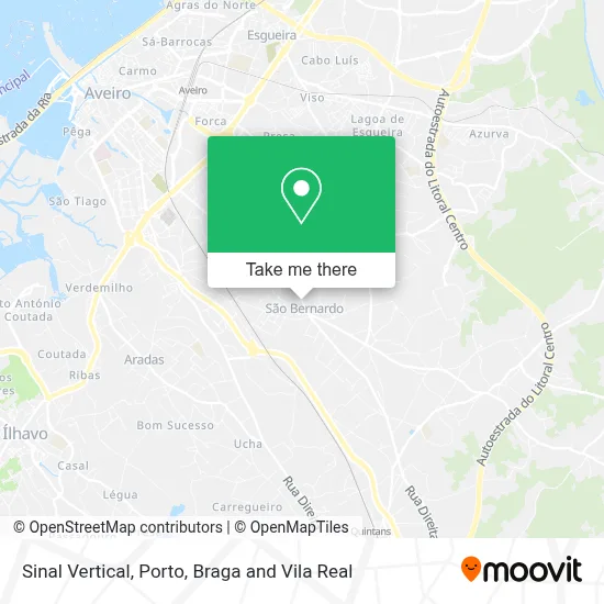 Sinal Vertical map