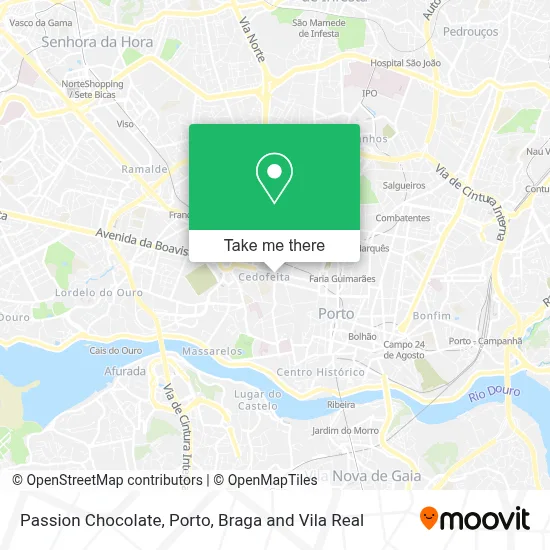 Passion Chocolat map