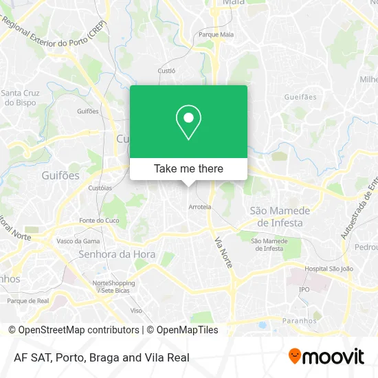 AF SAT map