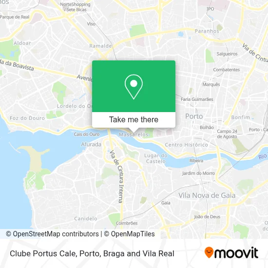 Clube Portus Cale map