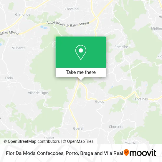 Flor Da Moda Confeccoes map