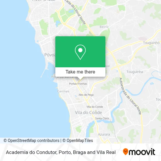 Academia do Condutor map