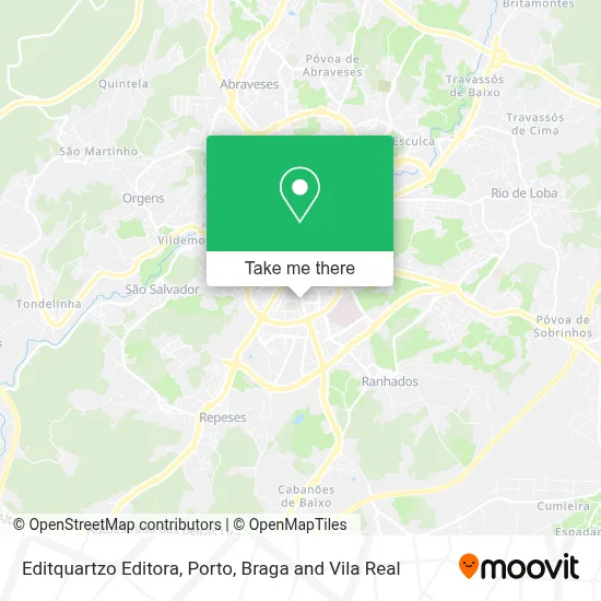 Editquartzo Editora map