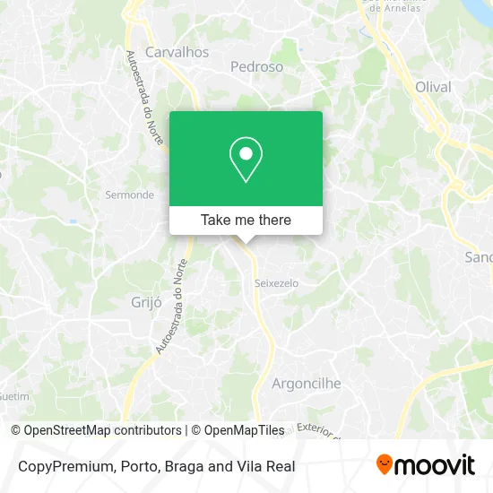 CopyPremium map