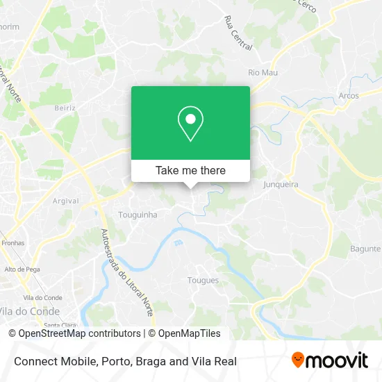 Connect Mobile map