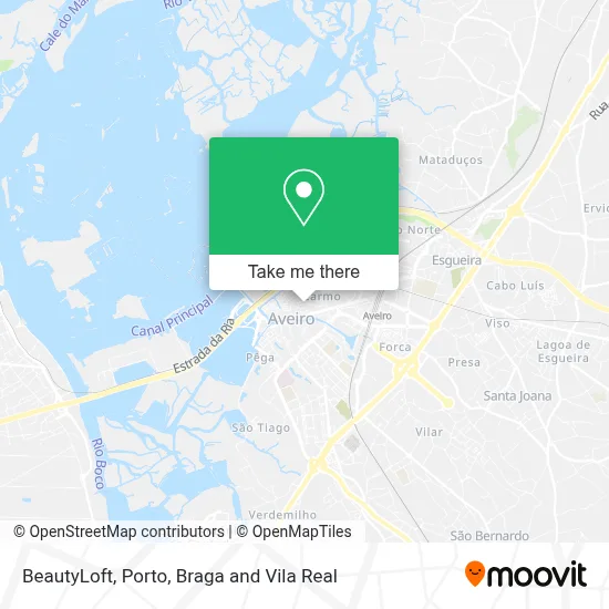 BeautyLoft map