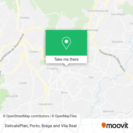 DelicatePlan map