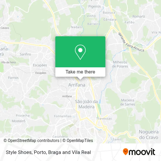 Style Shoes map