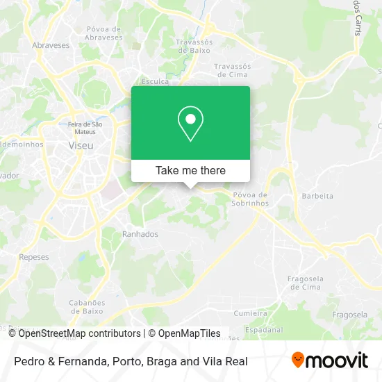 Pedro & Fernanda map