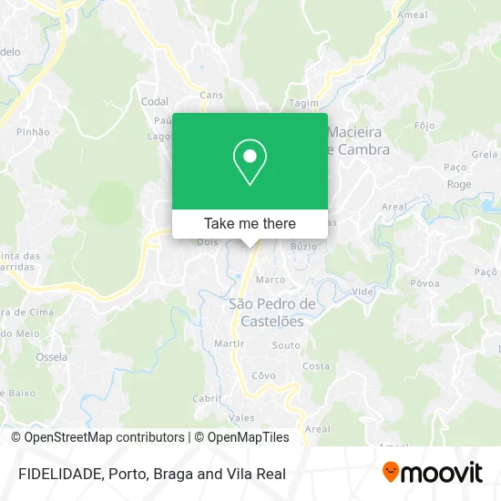 FIDELIDADE map