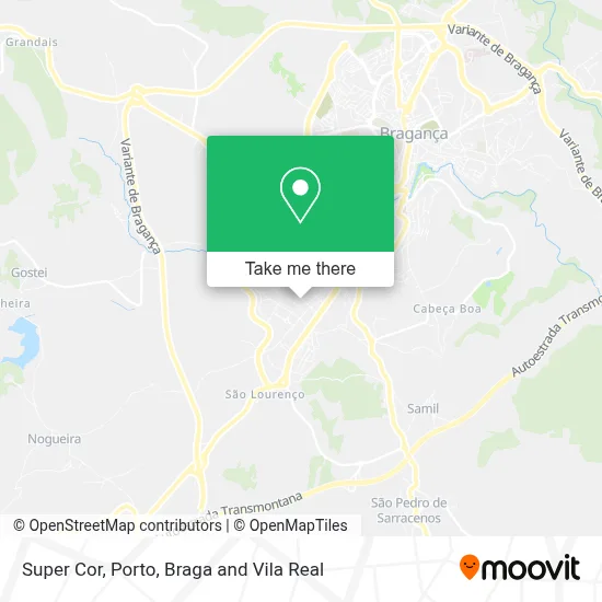 Super Cor map