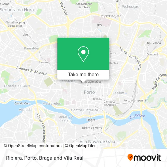 Ribiera mapa