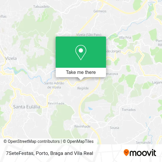 7SeteFestas map
