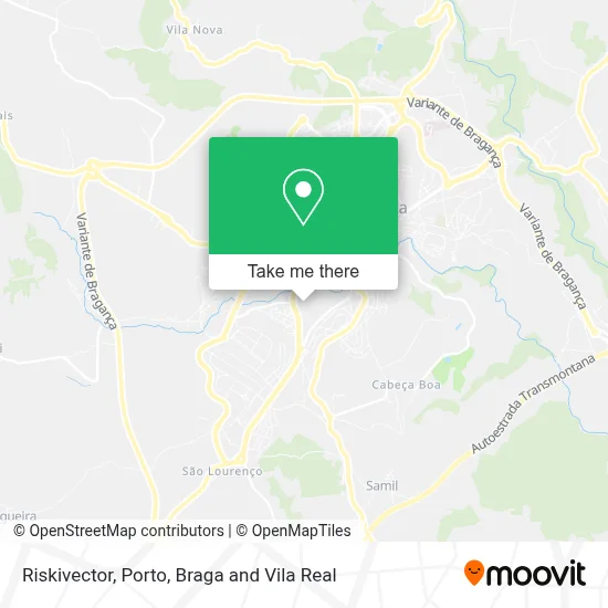 Riskivector mapa