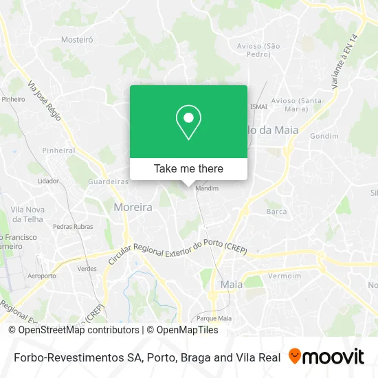 Forbo-Revestimentos SA map