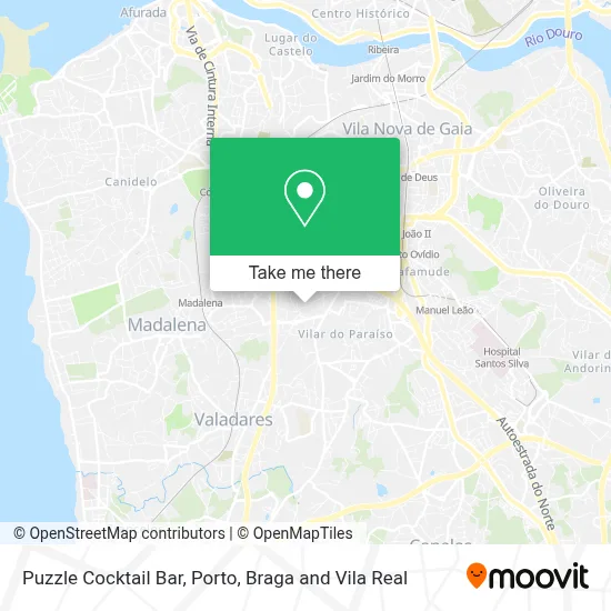 Puzzle Cocktail Bar map