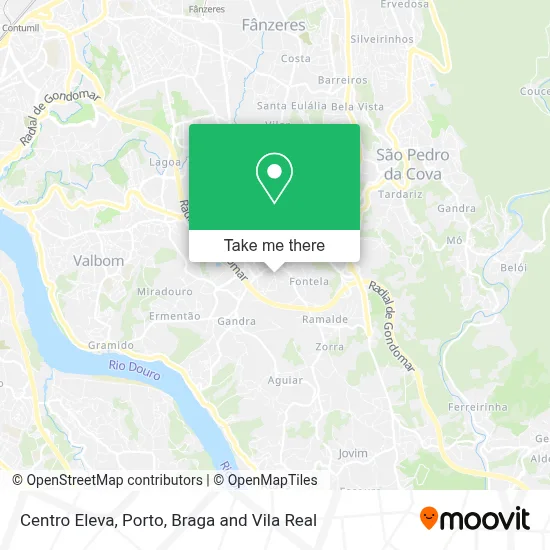 Centro Eleva map