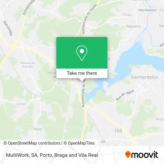 MultiWork, SA map