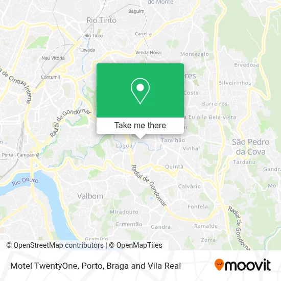 Motel TwentyOne map