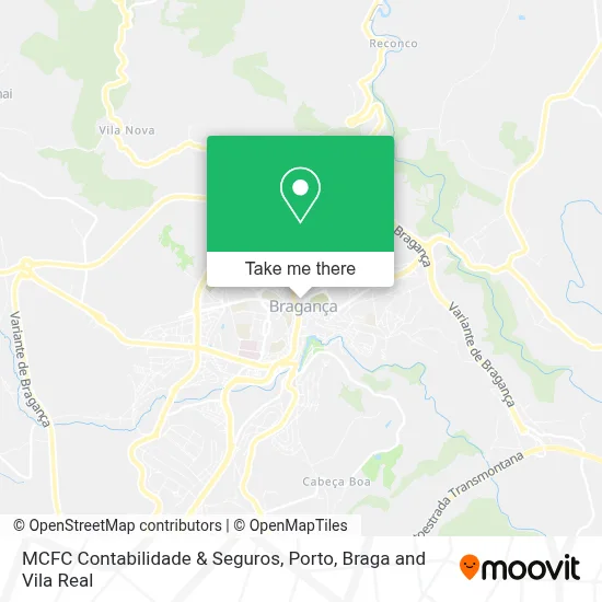 MCFC Contabilidade & Seguros map