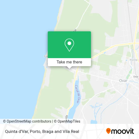 Quinta d'Var map