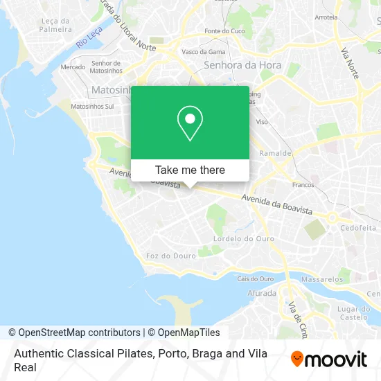 Authentic Classical Pilates map