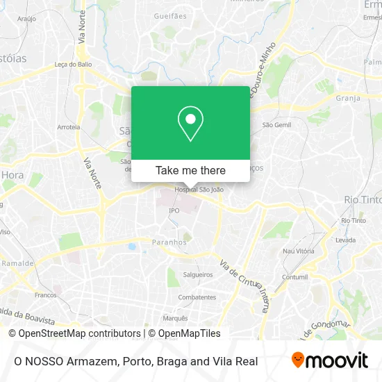 O NOSSO Armazem map