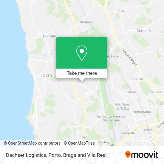 Dachser Logistics map