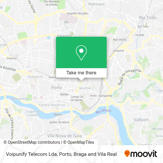 Voipunify Telecom Lda map