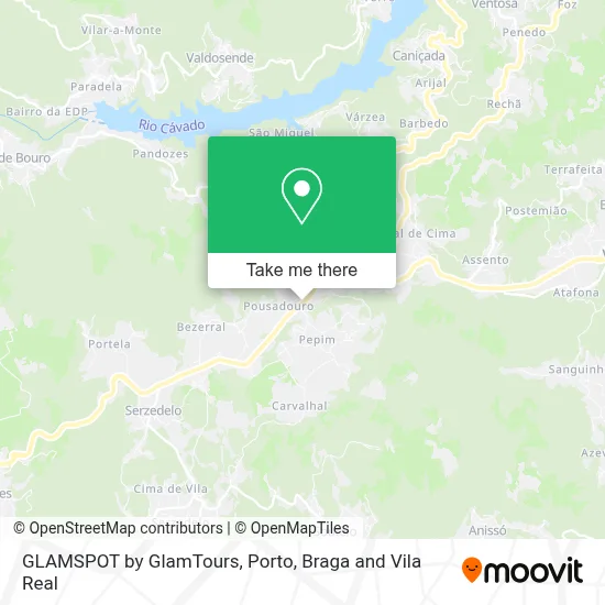 GLAMSPOT by GlamTours map