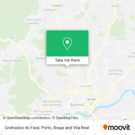 Grelhados do Faial map