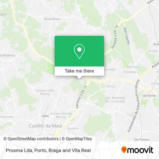 Prosma Lda map