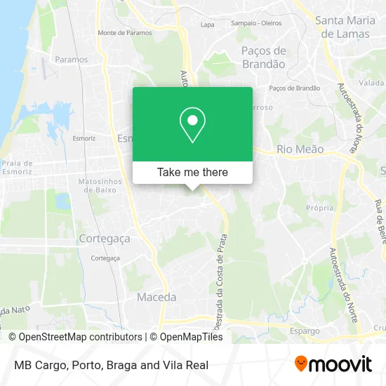 MB Cargo map