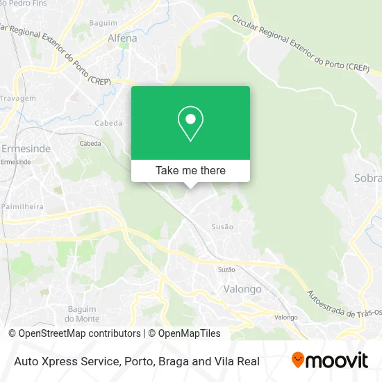 Auto Xpress Service map